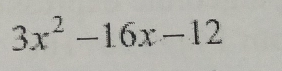 3x^2-16x-12