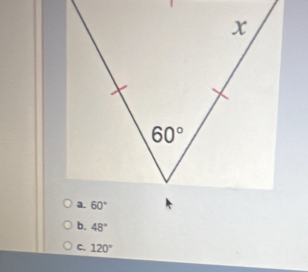 b. 48°
C. 120°