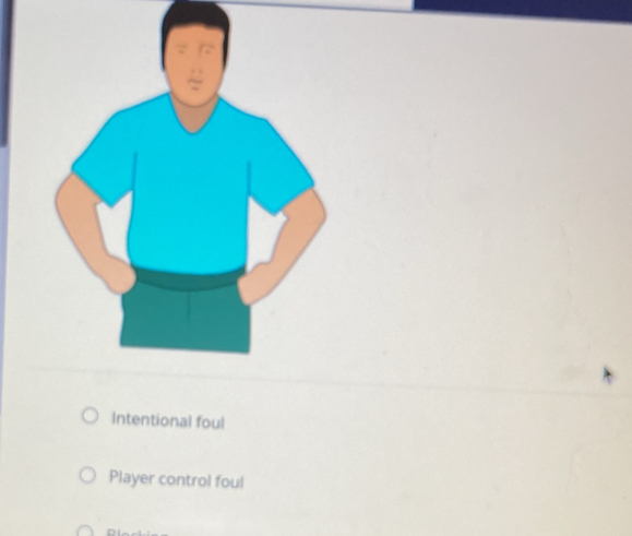 Intentional foul
Player control foul