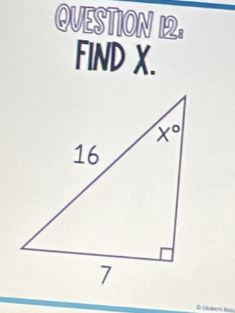 FIND X.