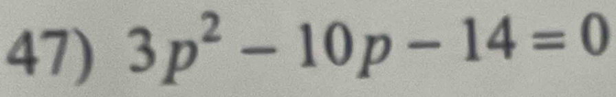 3p^2-10p-14=0