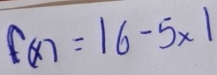 f(x)=|6-5x|