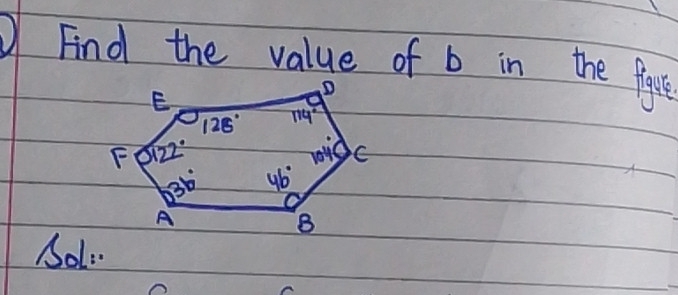 Find the value of b in the fipve