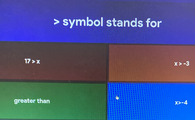 symbol stands for