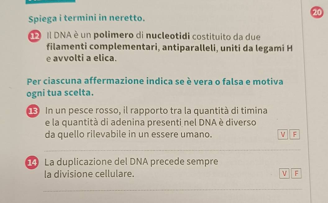 Risolto:Spiega i termini in neretto. Il DNA è un polimero di nucleotidi ...