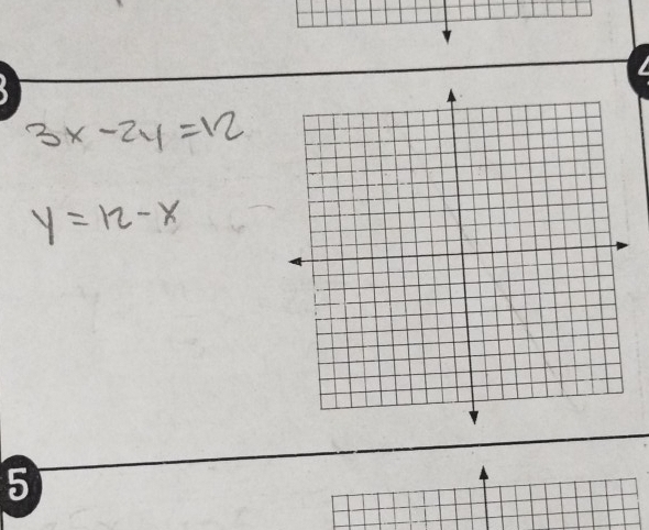 3x-2y=12
y=12-x