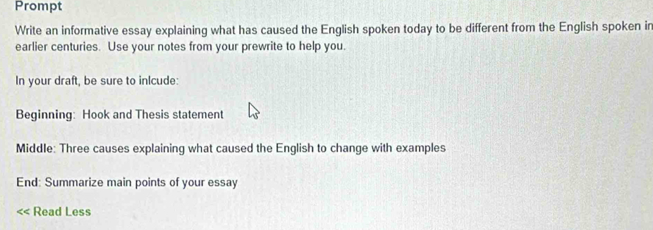Solved: Prompt Write an informative essay explaining what has caused ...