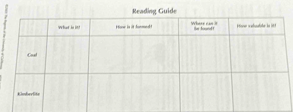 Reading Guide 
s