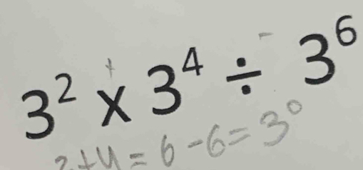 3^2* 3^4/ 3^6