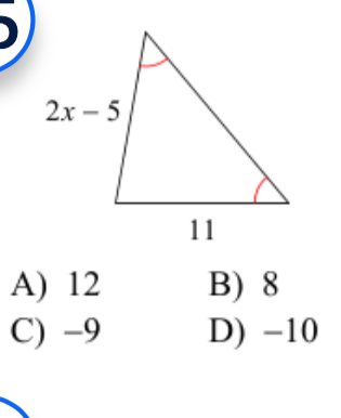 A) 12 B) 8
C) -9 D) -10