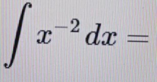 ∈t x^(-2)dx=