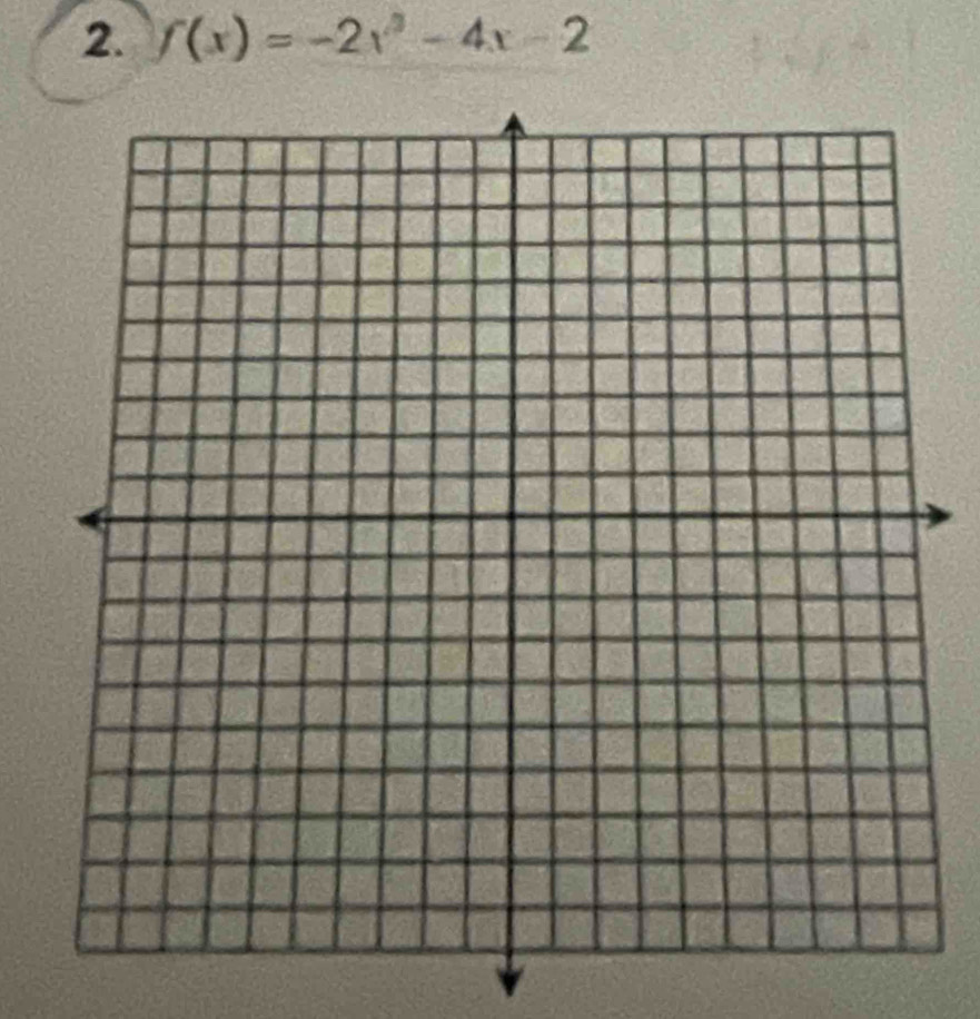 f(x)=-2x^3-4x-2