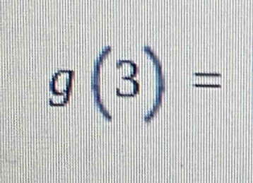 g(3)=