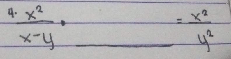 4  x^2/x-y · _
= x^2/y^2 
 12/1 /_1^(2
(frac 5)100·  5/100 