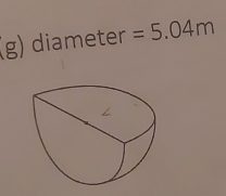 Ai ameter =5.04m