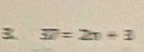 overline S=2x+3