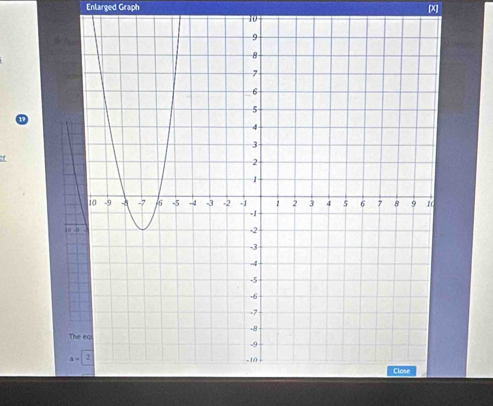 Enlarged Graph [X]
10
19
2
10 
T