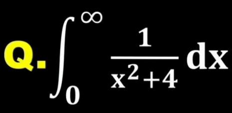 ∈t _0^((∈fty)frac 1)x^2+4dx