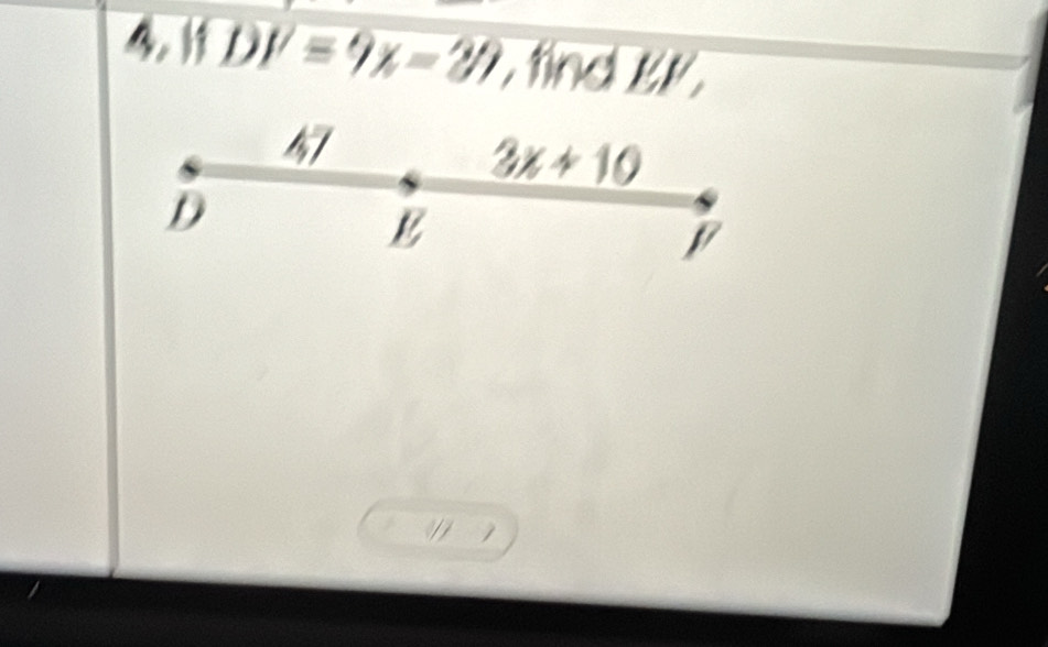 |fD|D|=9x-2 ` find kr.
3x+10
D
/ 1