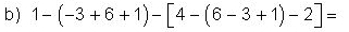 1-(-3+6+1)-[4-(6-3+1)-2]=