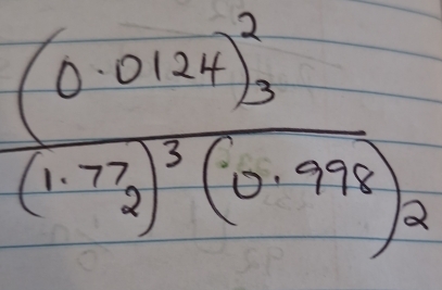 frac (0.0124)^2_3(1.77z