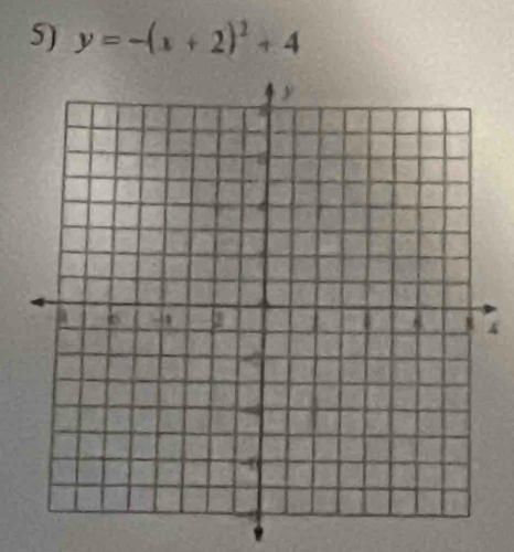 y=-(x+2)^2+4
4