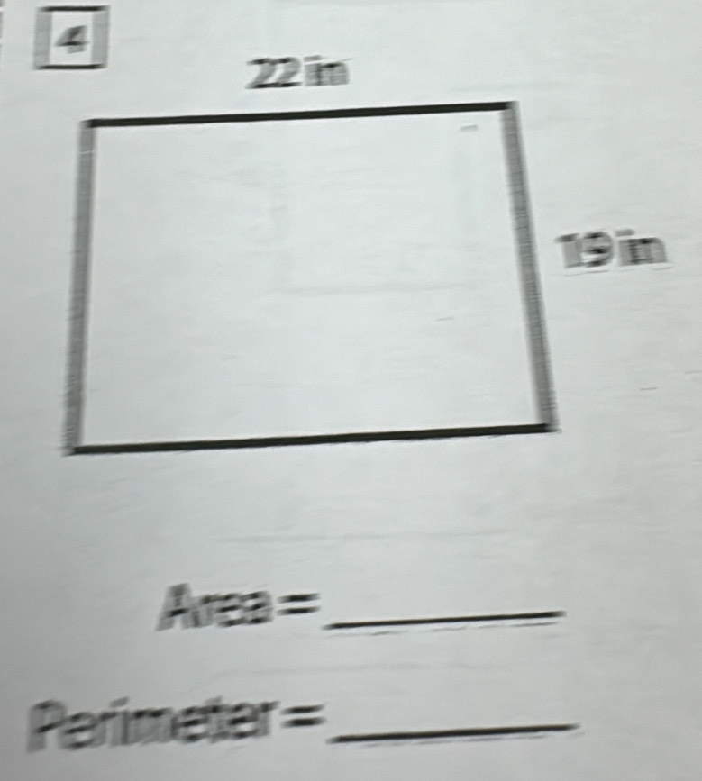 Area= _
Parimeter a :_