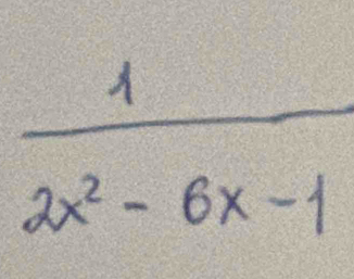  1/2x^2-6x-1 