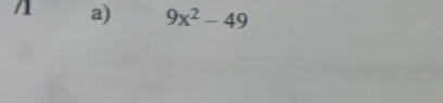 9x^2-49