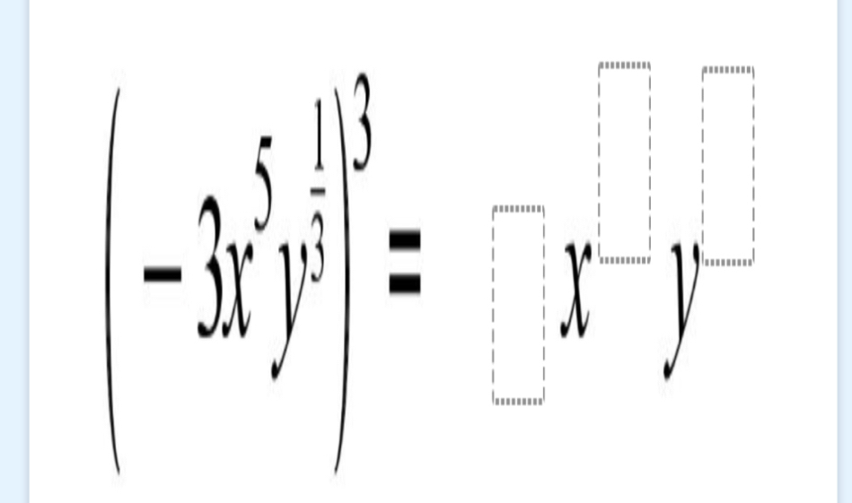 |-3x^5y^0|^2^-x^(-1)