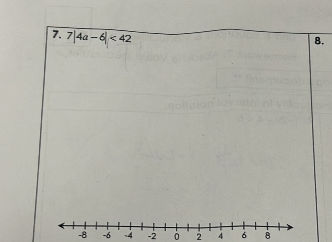 7|4a-6|<42</tex> 
8. 
0 2