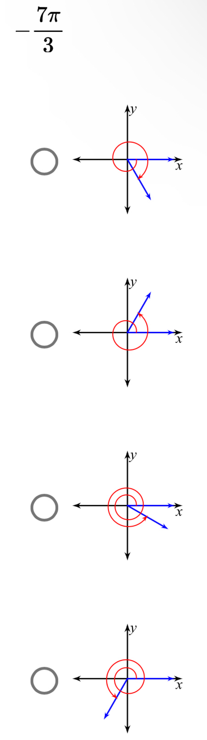 - 7π /3 