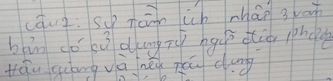 cāug: su Toān icb mhán 3von 
bān cǒ sù dung īī hgáp fi 1^1 ha 
Hāu giōnguà né néú cu