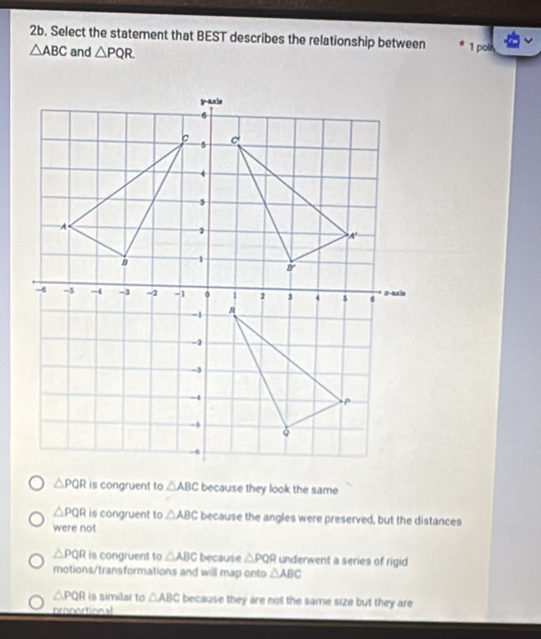 Solved: Select the statement that BEST describes the relationship ...
