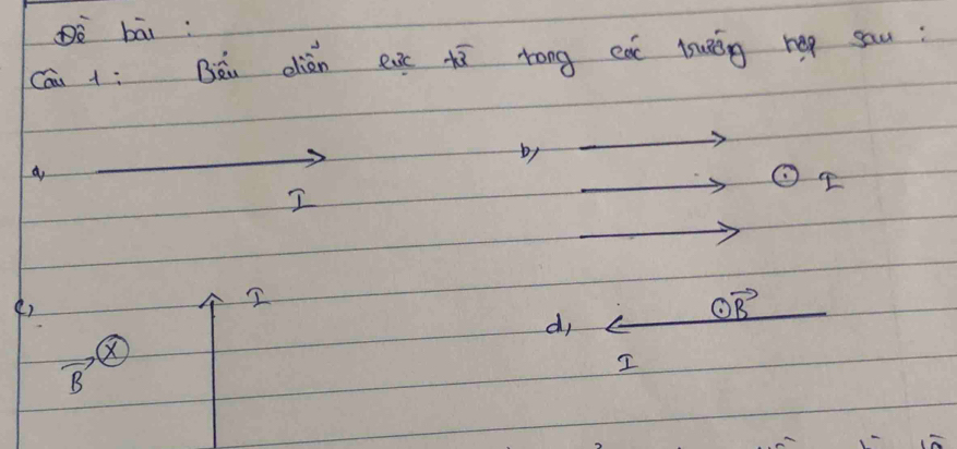 Dè bāi:
Cái +: Béi diǎn ea 42 rong eat lsuāóg hep sau:
by
ar
odot I
I
()
2
odot vector B
d,
vector B
I