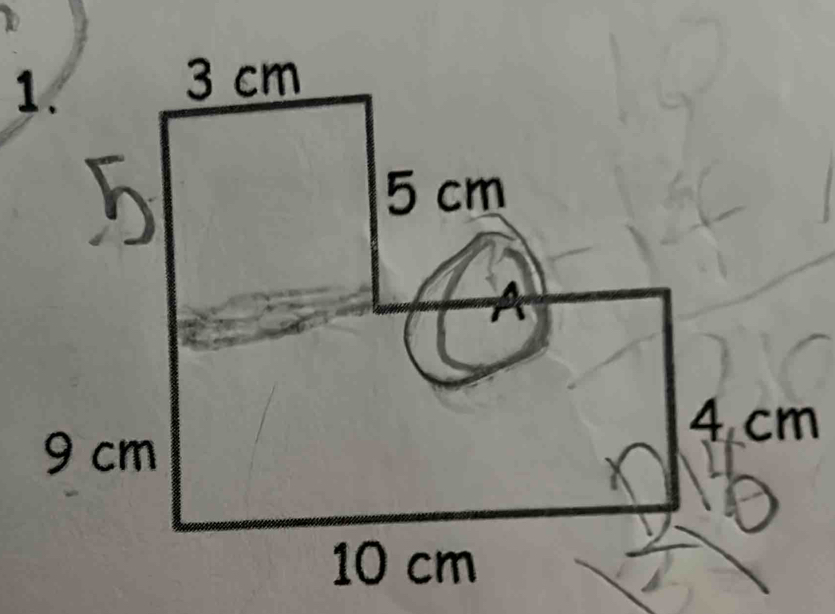 3 cm
5 cm
4 cm
9 cm
10 cm