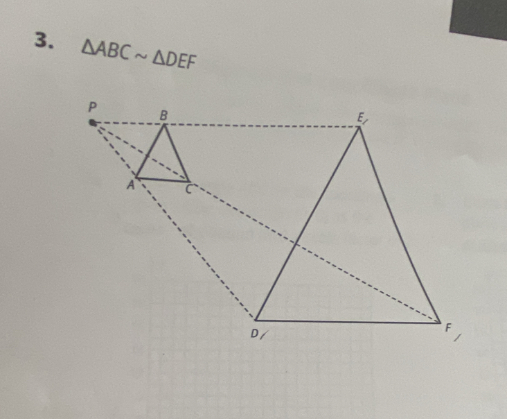 △ ABCsim △ DEF