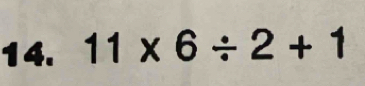 11* 6/ 2+1