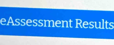 eAssessment Results