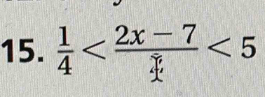  1/4  <5</tex>