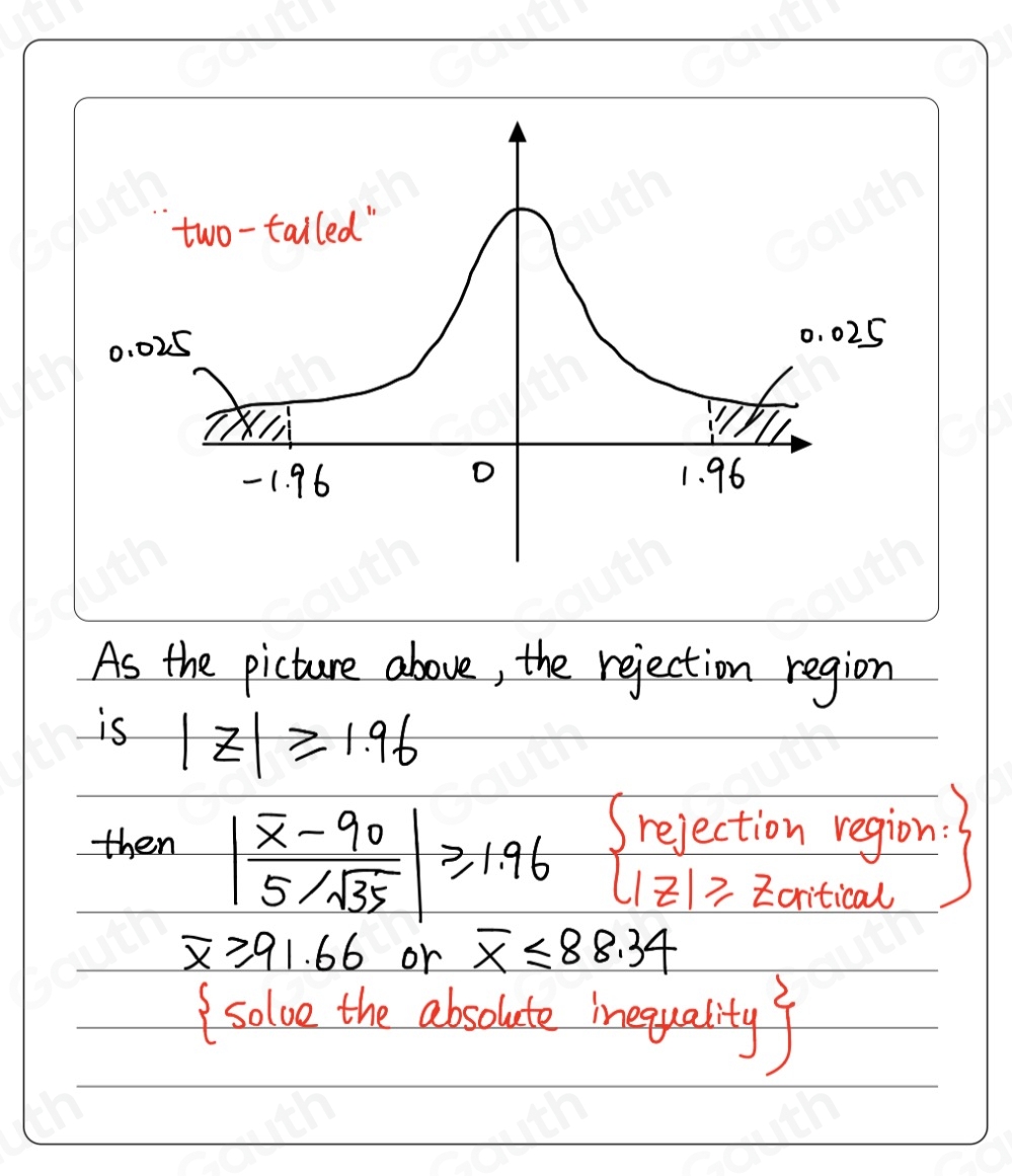 Solved: Directions: Identify the critical value of each given problem ...
