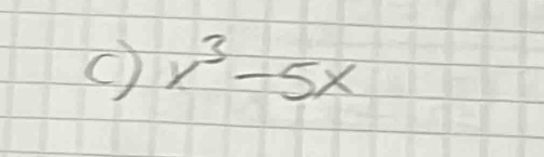 y^3-5x