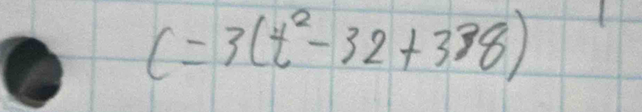 C=3(t^2-32+388)