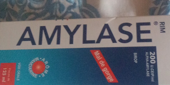 AMYLASE 
B : 
o 3