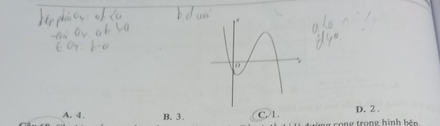 A. 4. B. 3. C. 1. D. 2.
cong trong hình bên