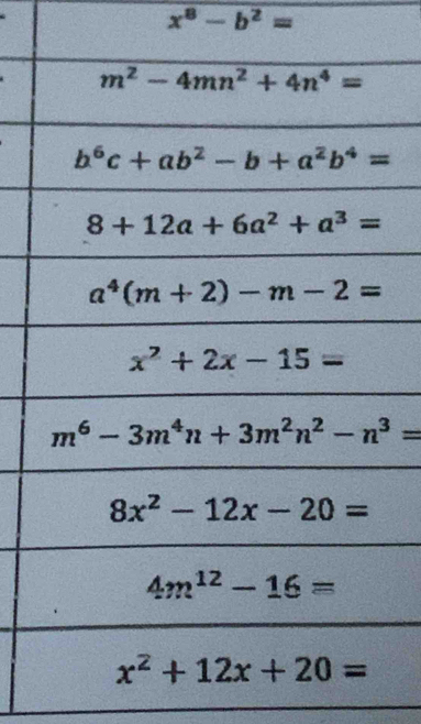 x^8-b^2=