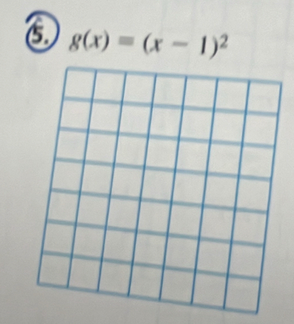 g(x)=(x-1)^2