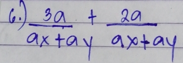  3a/ax+a beginarrayr + yendarray  2a/ay+ay 