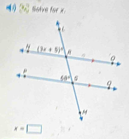 ( (frac 1 Solve for x
x=□