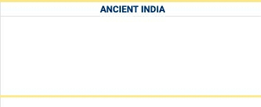 ANCIENT INDIA